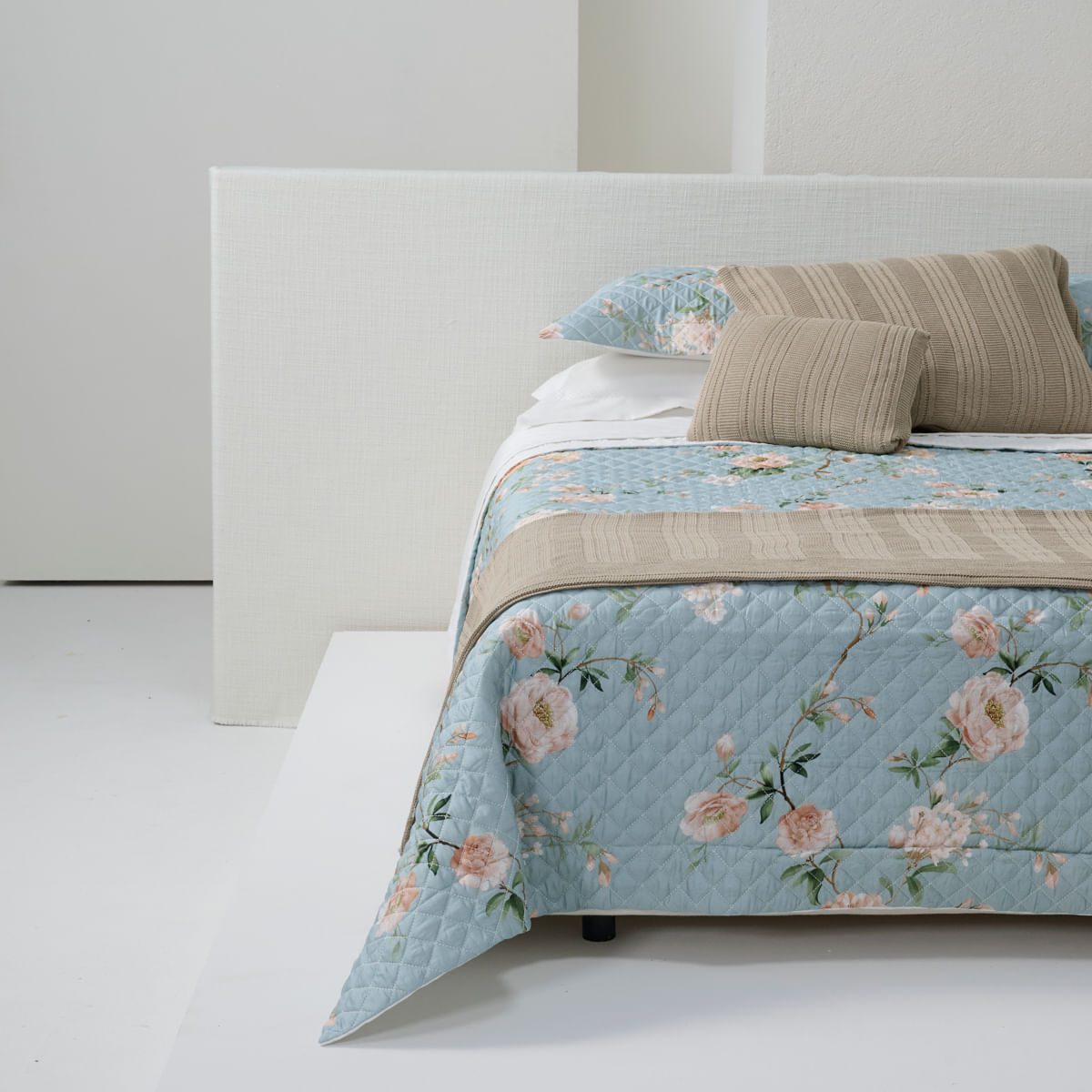 10 01 0522 Capa de Almofada Tricot Canelada Me Bege 30 x 40 001